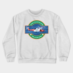 Irish Coastguard search and rescue Helicopter, Crewneck Sweatshirt